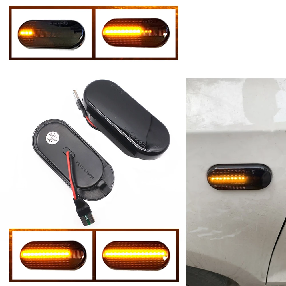 Dynamic LED Side Marker Signal Light Indicator Lamp For SEAT Leon 1P Ibiza Mk3 6L Mk4 6J Toledo Exeo Sedan Exeo Sedan - Image 4