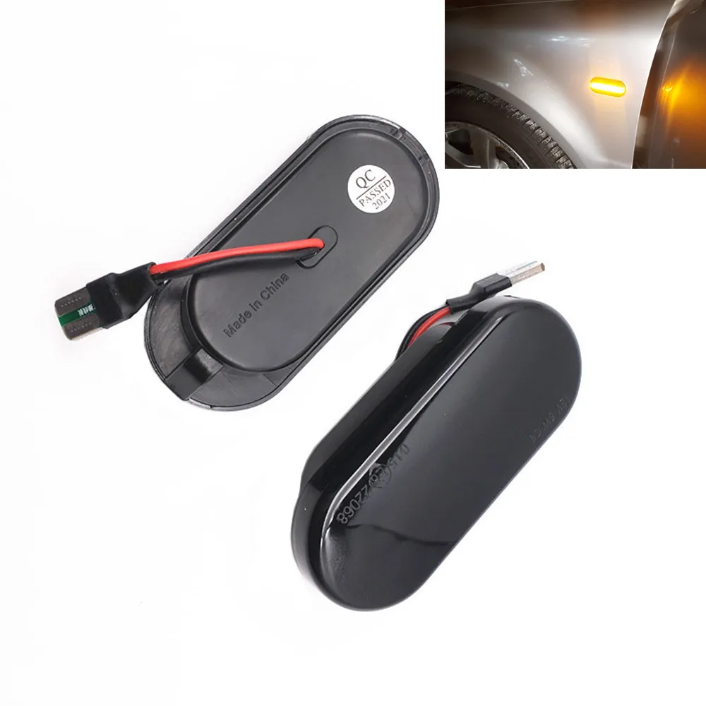 Dynamic LED Side Marker Signal Light Indicator Lamp For SEAT Leon 1P Ibiza Mk3 6L Mk4 6J Toledo Exeo Sedan Exeo Sedan - Image 2