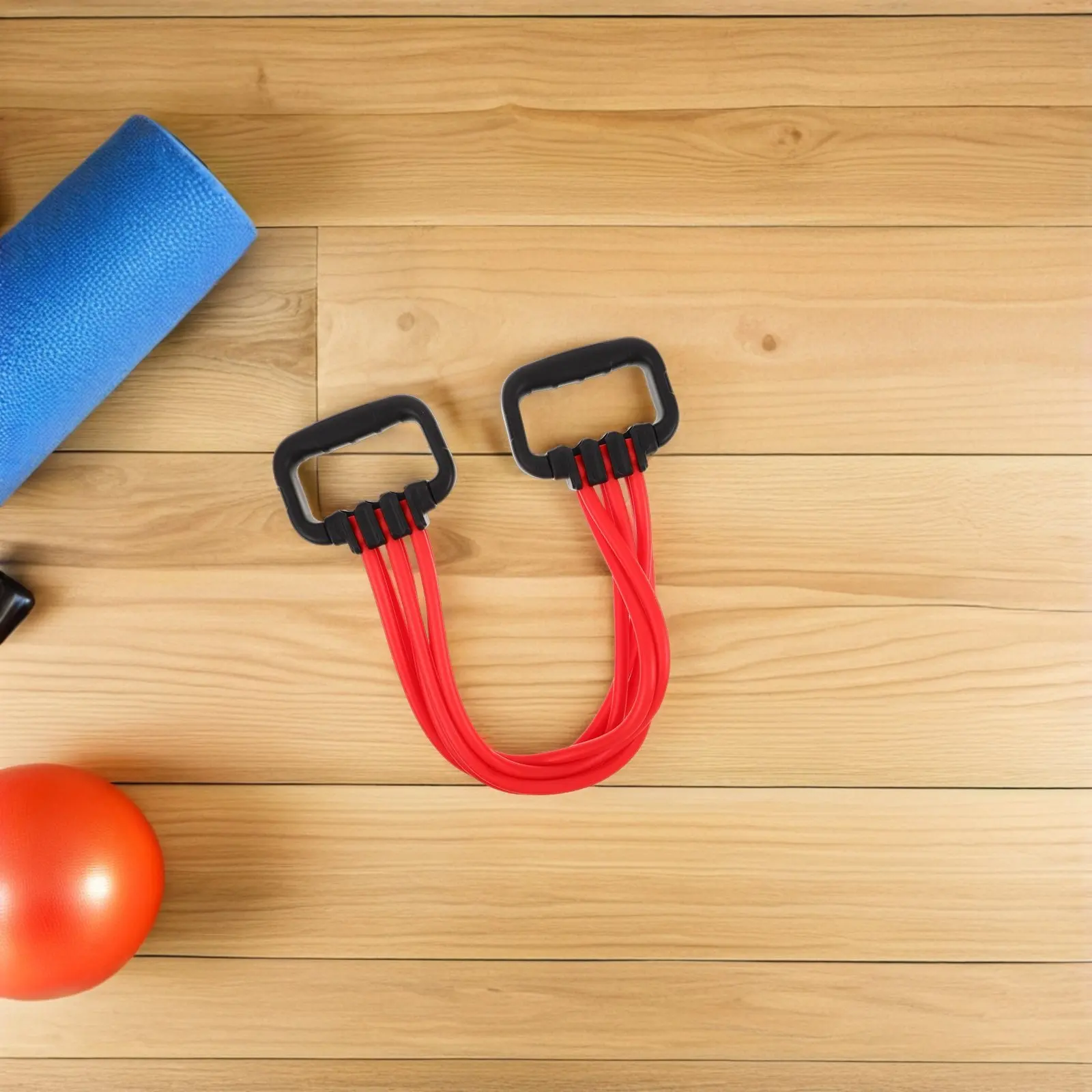 Full Body Workout Band Adjustable Resistance Exercise Bands Set for Men Women Arm Chest Back Strengthening Home Gym Fitness - Image 6