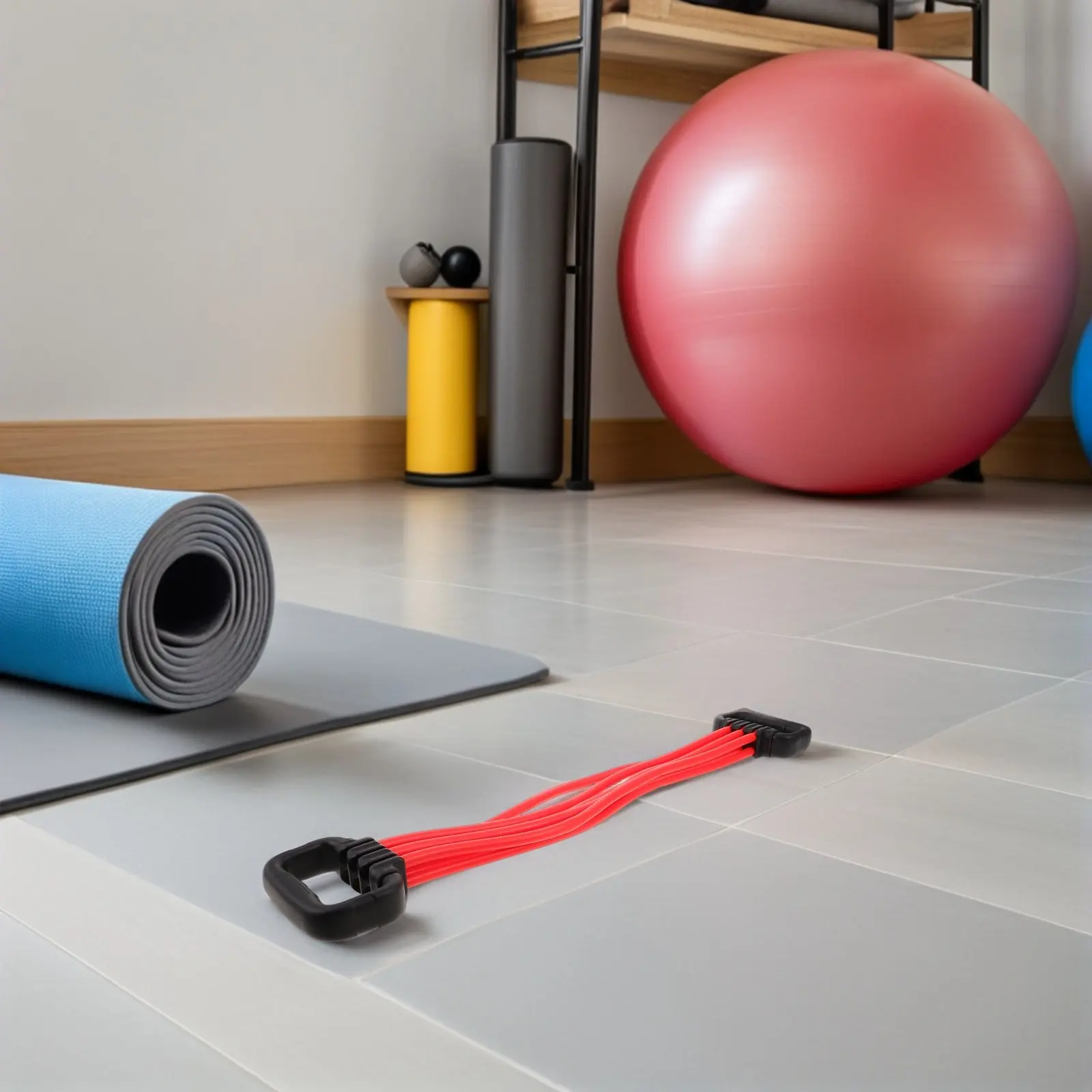 Full Body Workout Band Adjustable Resistance Exercise Bands Set for Men Women Arm Chest Back Strengthening Home Gym Fitness